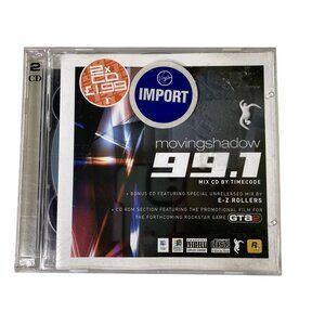 Moving Shadow 99.1 Timecode New Wave Audio Music 2 CDs 1998 18 Tracks u